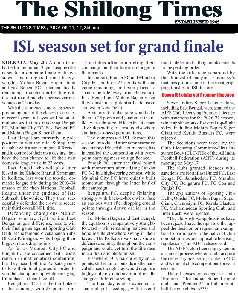 ISL season set for grand finale