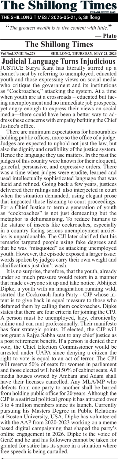 Judicial Language Turns Injudicious