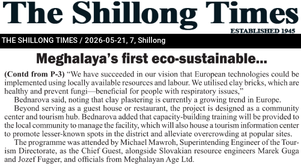 Meghalaya’s first eco-sustainable…