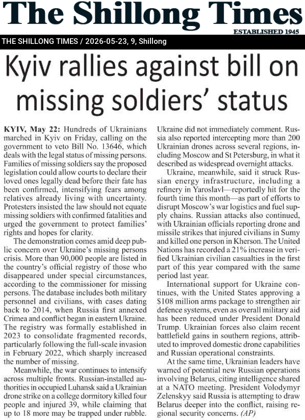 Kyiv rallies against bill on missing soldiers’ status