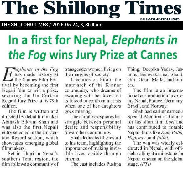 In a first for Nepal, Elephants in the Fog wins Jury Prize at Cannes