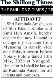 AFFIDAVIT