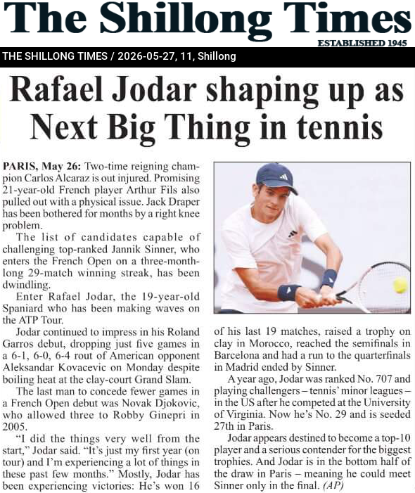 Rafael Jodar shaping up as Next Big Thing in tennis
