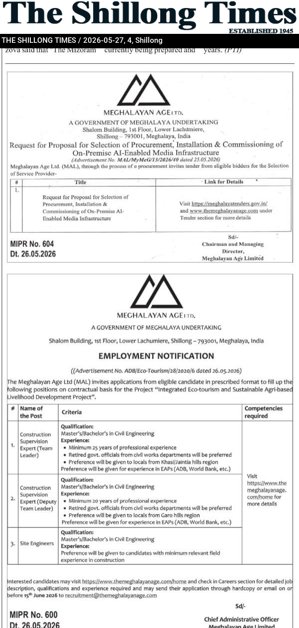 Request for Proposal for Selection of Procurement, Installation & Commissioning of On-Premise AI-Enabled Media Infrastructure