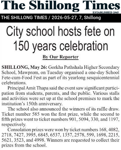 City school hosts fete on 150 years celebration